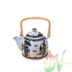 Чайник заварочный "Tea&Pot", фарфор, 450 мл